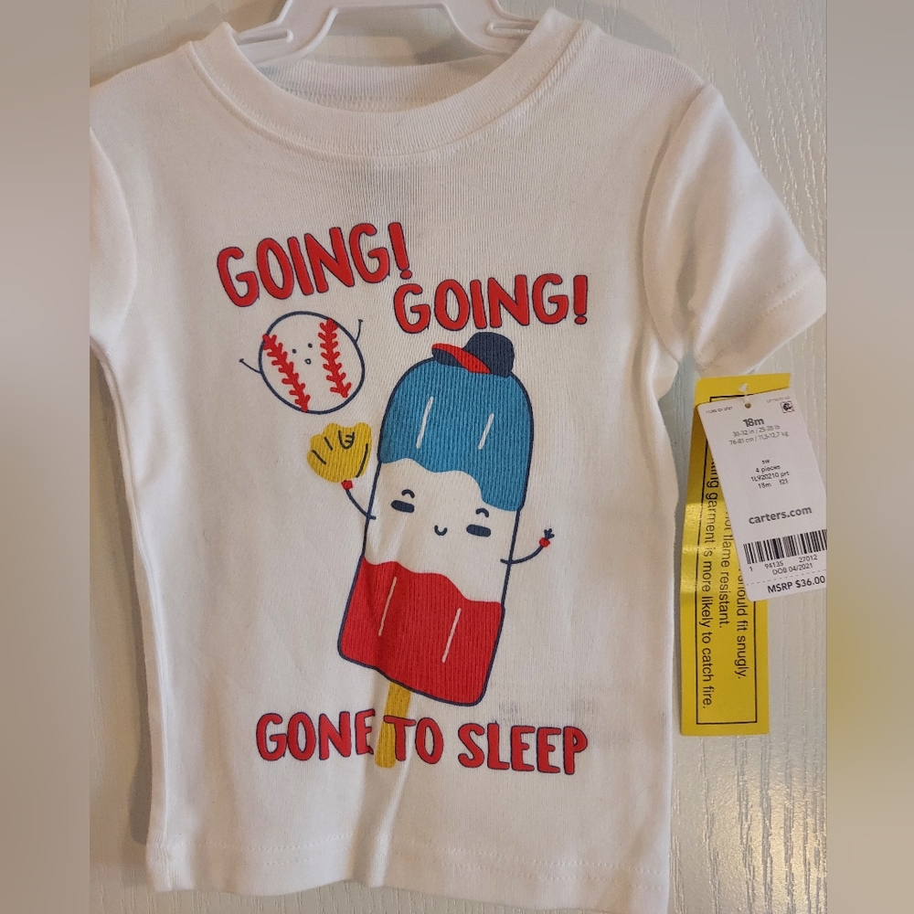 4 Piece Carter's Pajama Set